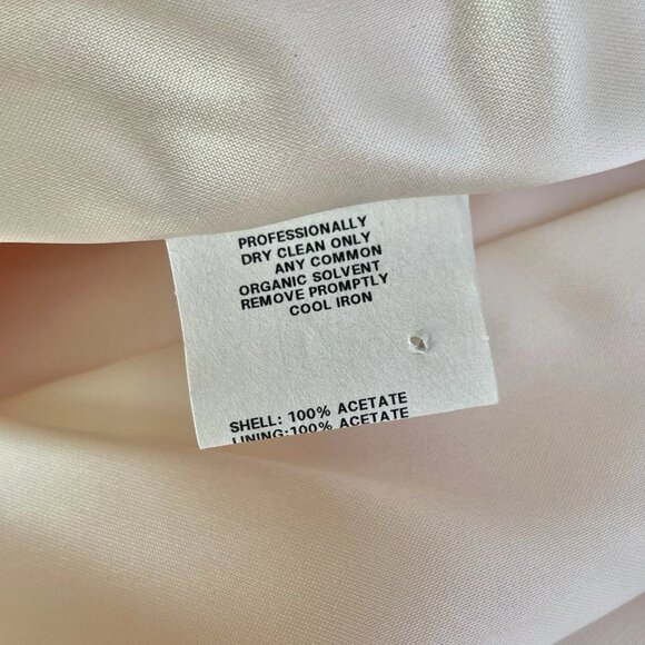 Jessica McClintock Millennium 2000 Colorblock Gown Dress Orange Yellow Size 6 - Picture 8 of 8